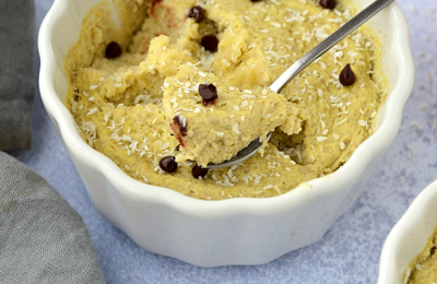 Flan express à la banane #paleo #vapeur #glutenfree