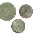 Three bronze mirrors, Han dynasty, 4th-6th century AD & Northern Song dynasty