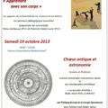 Atelier PRES Grec ancien - astronomie « chœur antique et astronomie » 