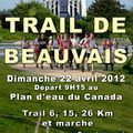 Ma 1ère course : le Trail de Beauvais 2012