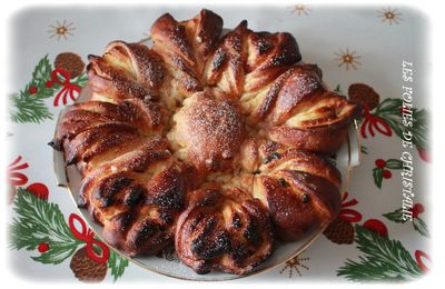 Brioche flocon confiture lemon curd