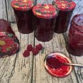 confiture de framboises et citron vert