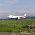 Aéroport Tarbes-Lourdes-Pyrénées: Austrian Airlines: Boeing 777-2Z9/ER: OE-LPC: MSN 29313/386.