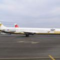 Aéroport Tarbes-Lourdes-Pyrénées: Air Bee: McDonnell Douglas MD-82 (DC-9-82): I-DAVB: MSN 49216/1262.