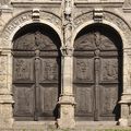 Église Notre-Dame de Saint-Calais (Sarthe) - Portail