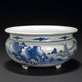 Kangxi blue and white porcelain @ Bonhams. Fine Asian Art, 21 Jun 2011, San Francisco