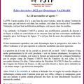 FSTF - Édito du Président