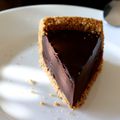 Tarte au chocolat sans cuisson