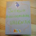 Pour l'anniversaire de Valentin, le fils de maman51