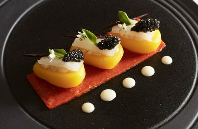 Le caviar italien Calvisius à la carte de 20 Chefs parisiens et lyonnais