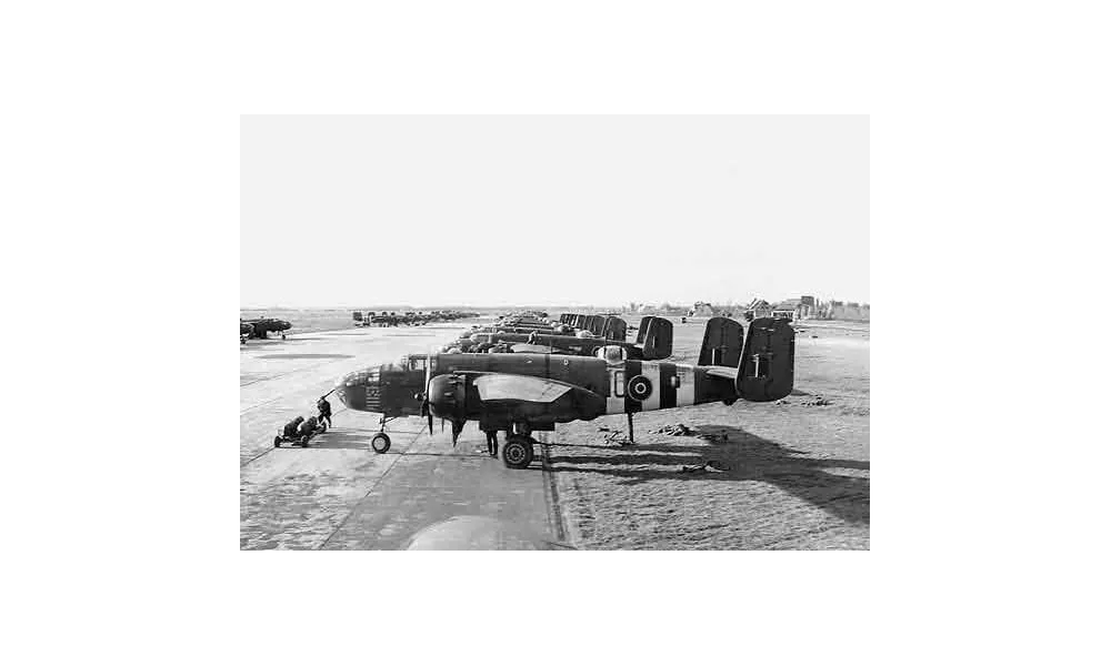 LE 24 JUIN 1944 UN MITCHELL II HOLLANDAIS SE CRASH PRES D'HEUDELIMONT