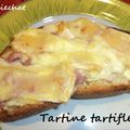 Tartine tartiflette