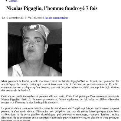 Il pleut toujours sur les mouillés...