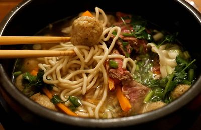 Matzo Ball Ramen un peu comme chez Shalom Japan