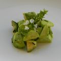 Salade avocat et concombre