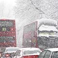 Londres sous la neige