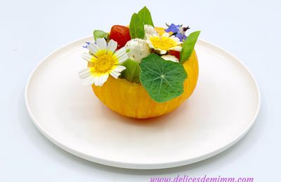 Ma tomate-mozzarella revisitée