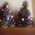 Sapin en pommes de pin. Tuto