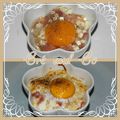 Oeufs cocotte au jambon sérano