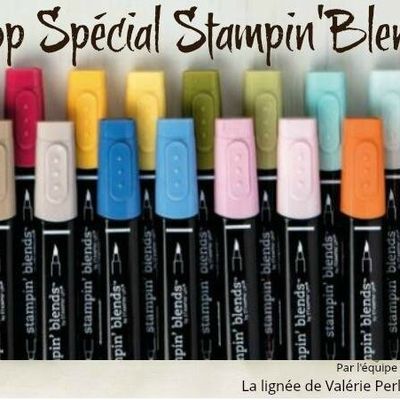 Blog hop spécial Stampin'Blends