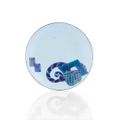 Assiette en porcelaine bleu blanc dite "bleu de Hué", Chine pour le Vietnam, fin du XVIIIe-début du XIXe siècle