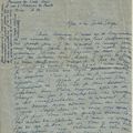 Thyde Monnier, une lettre du 15 janvier 1945