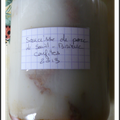 Saucisse de porc confite