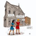 Alix et Enak soutiennent la librairie française de Rome