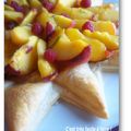 TARTE ETOILE AUX NECTARINES