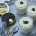 Entrée facile et festive : crème de chou-fleur façon Dubarry au caviar 