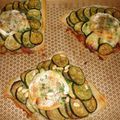Chaussons courgettes rocamadour