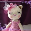 chaton crochet danseuse ballerine 