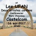 Lee BAE et Lee UFAN : conférence histoire de l'art mardi 16 mai 2017