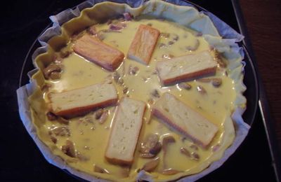 Quiche au maroilles