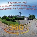 Septembre 1912 - Les Grandes Manoeuvres Militaires de l’Ouest sous le commandement de Joffre (Gare l'Ile-Bouchard)