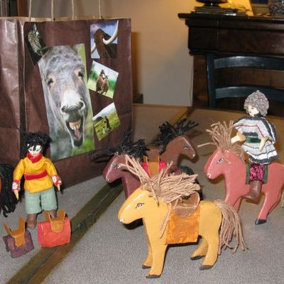 petits chevaux mongols 