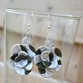 Les Boucles d'oreilles Fleurs