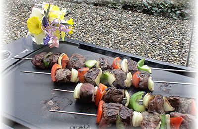 Brochettes de bœuf