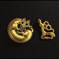 A small Ordos openwork gold plaque, 6th-4th century BC