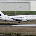 Aéroport:Toulouse-Blagnac: JAT AIRWAYS: BOEING 737-3H9: YU-AND: MSN:23329/1134.