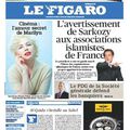 Quotidien "Le Figaro" et "La provence" 04 avril 2012