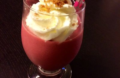 Smoothie aux framboises