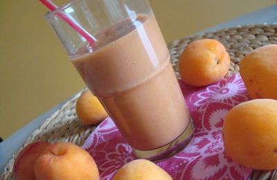 ...Smoothie abricot/sirop de grenadine... (rapide)