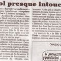 Article du Canard enchaîné du 2 janvier 2013