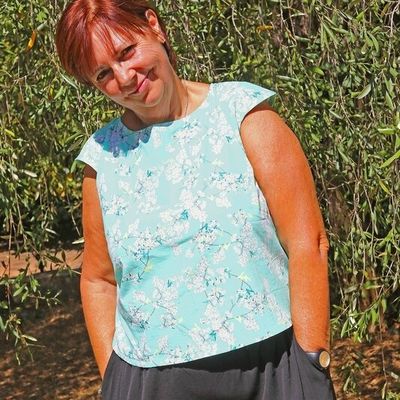 Le Top MATISSE idéal pour grande débutante - Patron "LES PATRONNES"