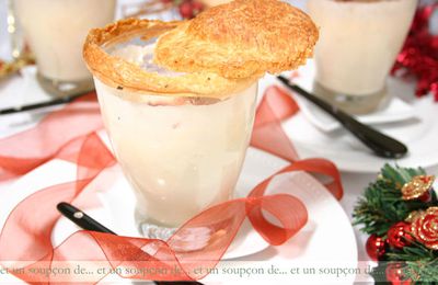 Pie de crème de topinambours au parmesan 