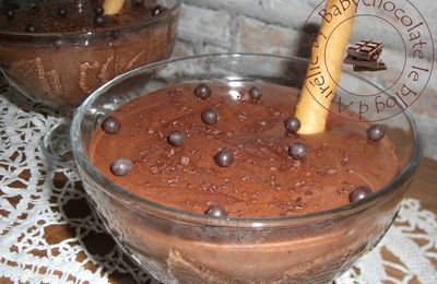 Mousse croustillante pour les amateurs de chocolat