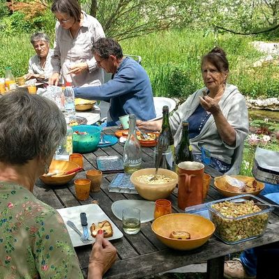 Séance raku pour l'atelier céramique
