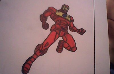dessin Iron man