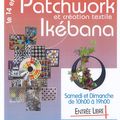 Exposition Patchwork et Ikebana à Cestas